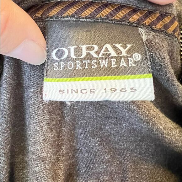 Ouray Sportswear ~ 1/4 Zip Pullover Sweater ~ West Point Military Academy ~ SZ L - Picture 6 of 7